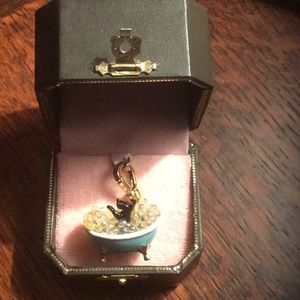 Juicy Couture Bubble Bath Charm w/ Scottie  Dog